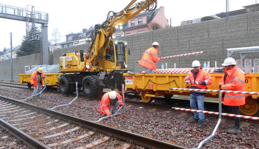 Expansion du chemin de fer en Luxembourg